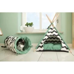 Kattentunnel Bengy - 75 × 25 × 25 Cm 9 Kattentunnel Bengy - 75 × 25 × 25 Cm -Boerderijdieren Winkel 1612969846 3 600
