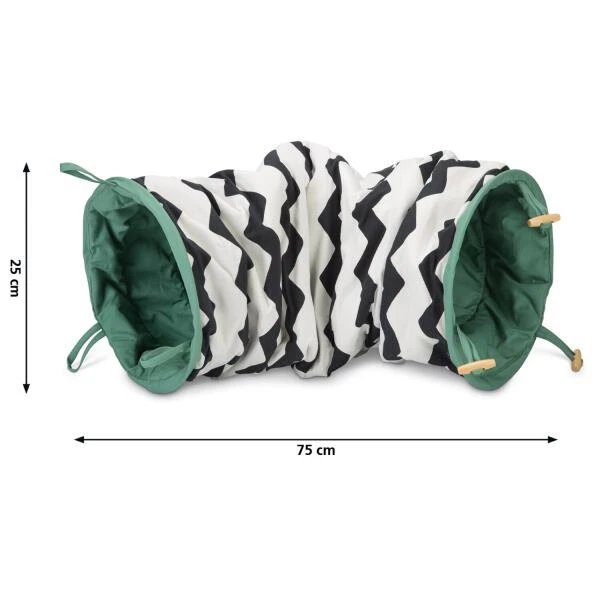 Kattentunnel Bengy - 75 × 25 × 25 Cm 6 Kattentunnel Bengy - 75 × 25 × 25 Cm - Afbeelding 4