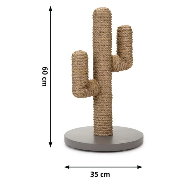 Krabpaal Cactus Ø 35 × 60 Cm - Taupe - Designed By Lotte 6 Krabpaal Cactus Ø 35 × 60 Cm - Taupe - Designed By Lotte - Afbeelding 4