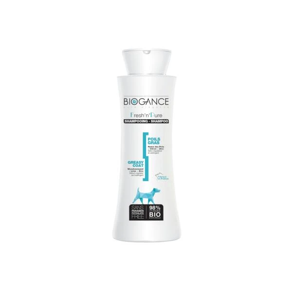 Hondenshampoo Fresh 'n Pure Vette Vacht BIOGANCE - 250 Ml 3 Hondenshampoo Fresh 'n Pure Vette Vacht BIOGANCE - 250 Ml
