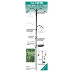 Vogelvoederstation Tuinvogels - Drie Voederhaken -Boerderijdieren Winkel 1634205546 2 600