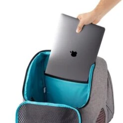 Hond- En Kattenrugzak Kurgo K9 - Grijs -Boerderijdieren Winkel 1638188996 5 600