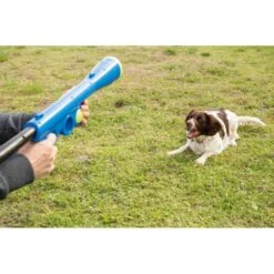 Ballenschieter - Blauw -Boerderijdieren Winkel beeztees fetch ballenschieter hondenspeelgoed blauw 60x20x8cm 1601016254 38 600