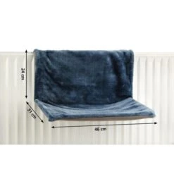 Kattenhangmat Sleepy 46 × 31 × 24 Cm - Blauw -Boerderijdieren Winkel beeztees sleepy kattenhangmat blauw 46x31x24 cm 1601016254 16 600