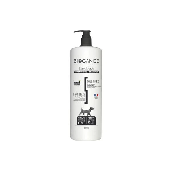 Hondenshampoo Dark Black Biogance Zwart Haar - 1 Liter 3 Hondenshampoo Dark Black Biogance Zwart Haar - 1 Liter