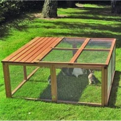 Buitenverblijf Voor Knaagdieren Met Klapdeksel