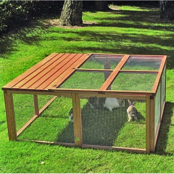 Buitenverblijf Voor Knaagdieren Met Klapdeksel 3 Buitenverblijf Voor Knaagdieren Met Klapdeksel