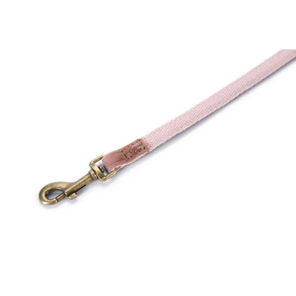 Hondenriem 'Velura' Fluweel Roze 1 Cm - Designed By Lotte 4 Hondenriem 'Velura' Fluweel Roze 1 Cm - Designed By Lotte - Afbeelding 2