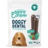 Edgard & Cooper Hondensticks Doggy Dental Met Munt En Aardbei - 160 G - Set Van 7 Stuks