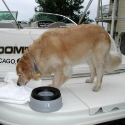 Road Refresher Anti-smos Drinkbak Grijs - L -Boerderijdieren Winkel drinkschaal large honden antismos 1529562331 3 600