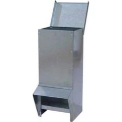 Voederbak Gegalvaniseerd Voor Kippen En Eenden - 7 Kg -Boerderijdieren Winkel eetbak kippen eenden duiven 7 kg 1568112383 1 600