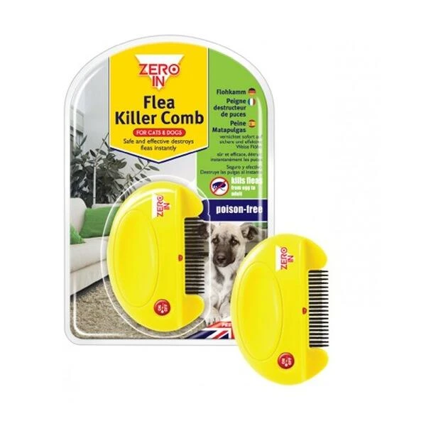 Elektrische Vlooienkam: Doodt En Verwijdert Vlooien, Eitjes En Larven 4 Elektrische Vlooienkam: Doodt En Verwijdert Vlooien, Eitjes En Larven - Afbeelding 2