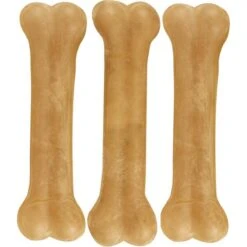 Hondenbeen Runderhuid 16 Cm - Set Van 3 Stuks