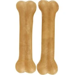 Hondenbeen Runderhuid 26 Cm - Set Van 2 Stuks