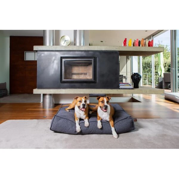Hondenkussen Fantail 'Stargaze' 80 × 55 Cm - Epic Grey 4 Hondenkussen Fantail 'Stargaze' 80 × 55 Cm - Epic Grey - Afbeelding 2