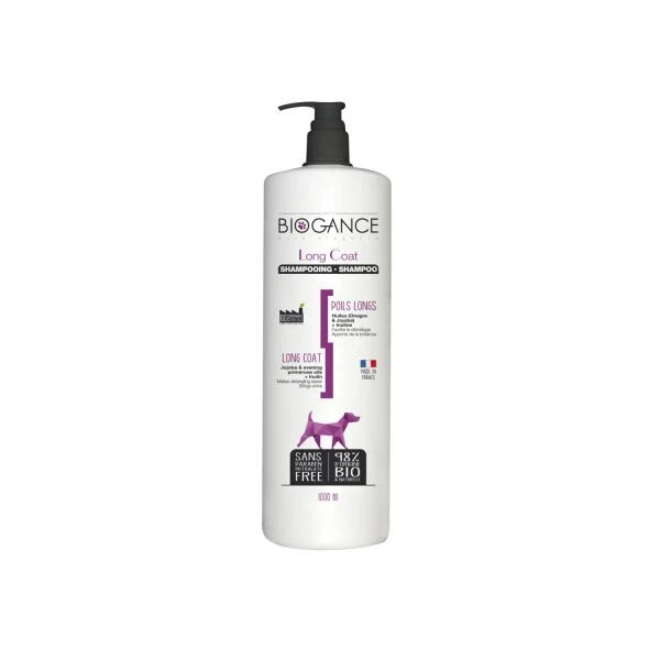 Hondenshampoo Long Coat BIOGANCE Lang Haar - 1 Liter 3 Hondenshampoo Long Coat BIOGANCE Lang Haar - 1 Liter