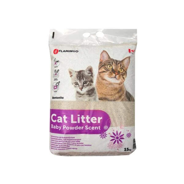 Kattenbakvulling Babypoeder - 15 Kg 3 Kattenbakvulling Babypoeder - 15 Kg