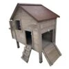 Kippenhok Chalet Flora Met Legnest - 126 × 62 × 107 Cm -Boerderijdieren Winkel kippenhok flora 126 x 62 x 107 cm 1679068254 1 600