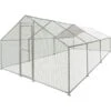 Kippenren Doerak, Gegalvaniseerd 18 M² - 6 × 3 × 2 M -Boerderijdieren Winkel kippenren doerak 6 x 3 x 2 m 1623761135 1 600