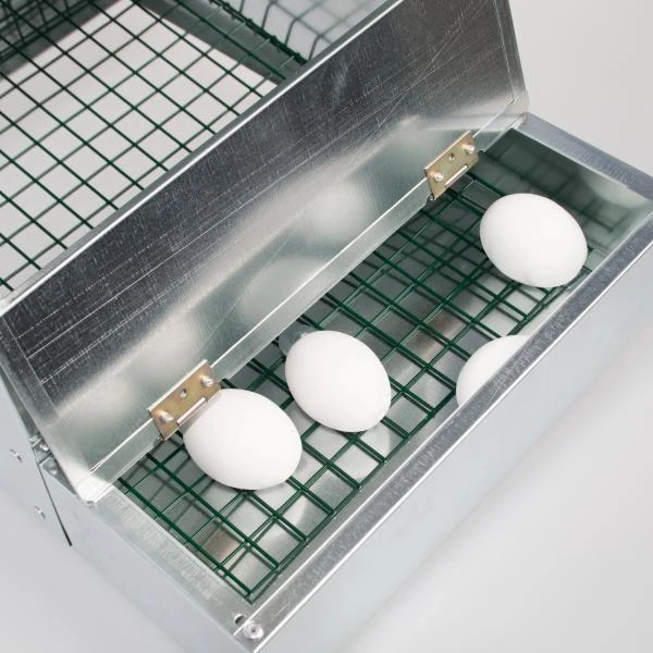 Legnest - Legbak Gegalvaniseerd Voor 1 Kip 4 Legnest - Legbak Gegalvaniseerd Voor 1 Kip - Afbeelding 2