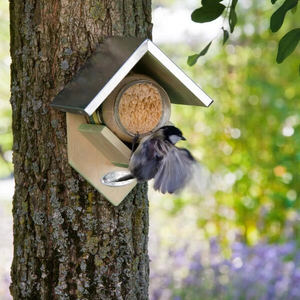 ESSCHERT DESIGN Pindakaaspothouder Met Zinken Dak 6 ESSCHERT DESIGN Pindakaaspothouder Met Zinken Dak - Afbeelding 4