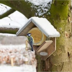 ESSCHERT DESIGN Pindakaaspothouder Met Zinken Dak 12 ESSCHERT DESIGN Pindakaaspothouder Met Zinken Dak -Boerderijdieren Winkel pindakaasbistro 1492074689 3 600