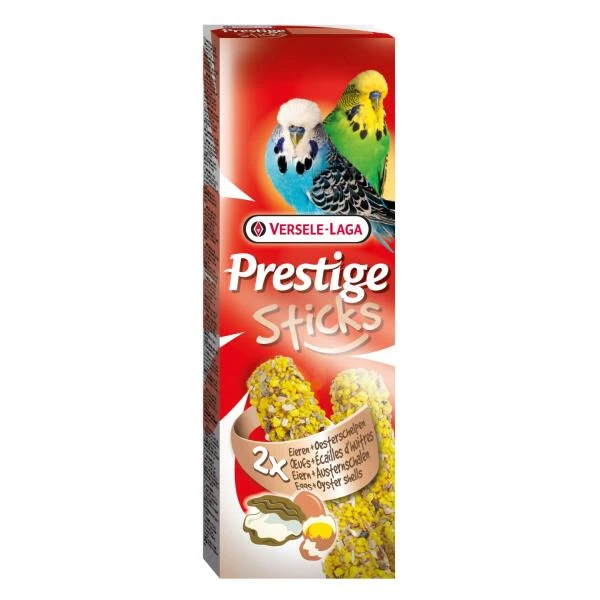 VERSELE-LAGA Prestige Sticks Parkieten Eieren & Oesterschelpen - 60 G 3 VERSELE-LAGA Prestige Sticks Parkieten Eieren & Oesterschelpen - 60 G