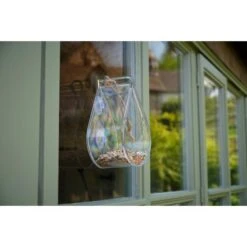 Raamvoederhuis Druppelvorm - Transparant -Boerderijdieren Winkel raamvoederhuis dewdrop 1669974016 1 600