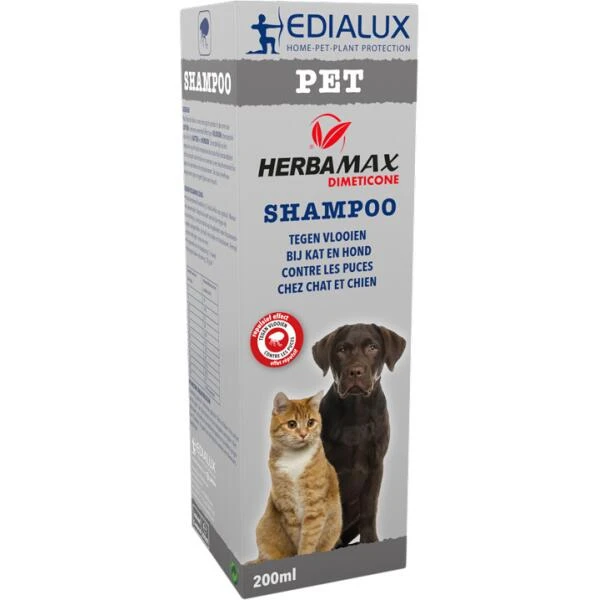 EDIALUX Herba Max Shampoo Tegen Vlooien 3 EDIALUX Herba Max Shampoo Tegen Vlooien
