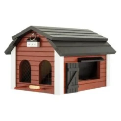 Vogelvoederhuis Landelijke Stijl - Barn Red -Boerderijdieren Winkel voederschuur rood 1516877983 1 600