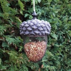 Voedersilo Eikel - Ø 13 × 21 Cm -Boerderijdieren Winkel voedersilo eikel 13 x 21 cm 1668521933 1 600