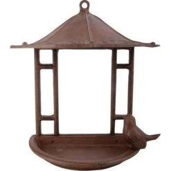 ESSCHERT DESIGN Vogelvoederhuis Wandmodel - Gietijzer