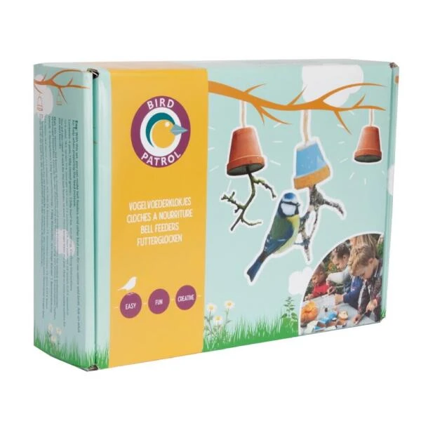 Vogelvoederklokjes Knutselpakket 3 Vogelvoederklokjes Knutselpakket
