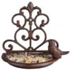 ESSCHERT DESIGN Wandvoederschaal Met Vogel - Gietijzer -Boerderijdieren Winkel wandvoederschaal met vogel 1484062468 1 600