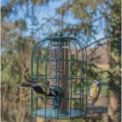 ESSCHERT DESIGN Zadenvoedersilo Kleine Vogels - Groen 7 ESSCHERT DESIGN Zadenvoedersilo Kleine Vogels - Groen -Boerderijdieren Winkel zadensilo kleine vogels 1675170015 2 600